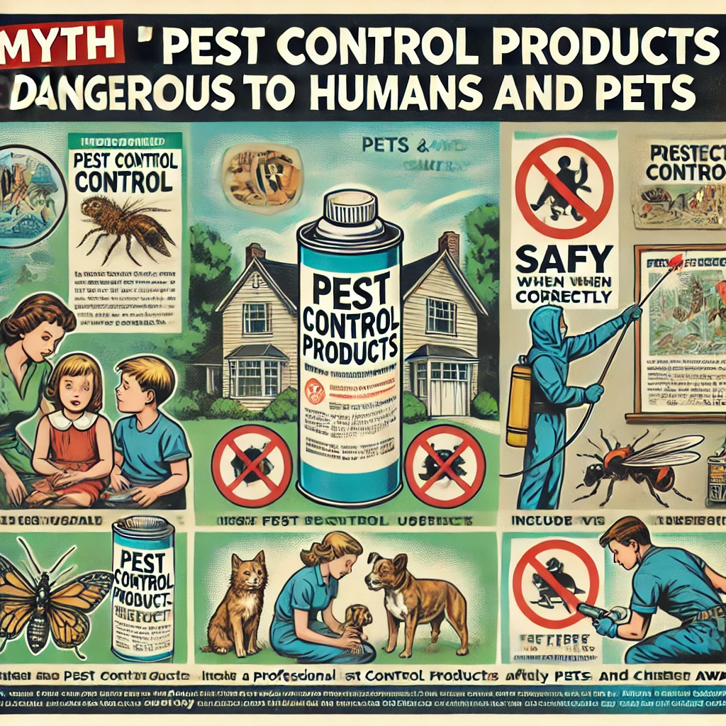 Pest Control Products Are Dangerous to Humans and Pets