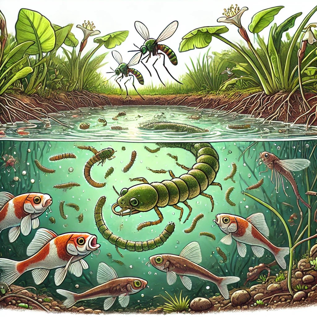 mosquito larvae
