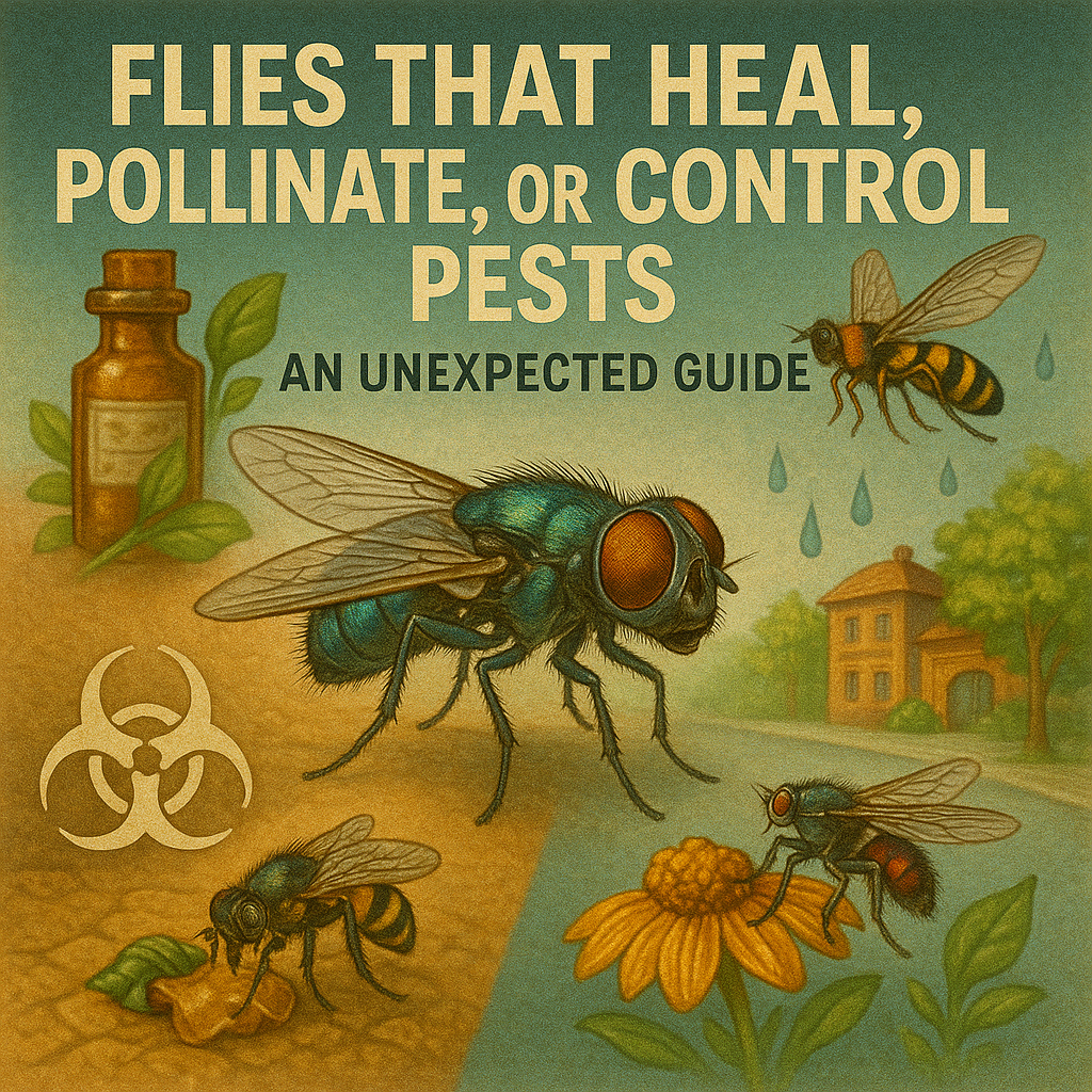 Flies That Heal, Pollinate, or Control Pests_An Unexpected Guide